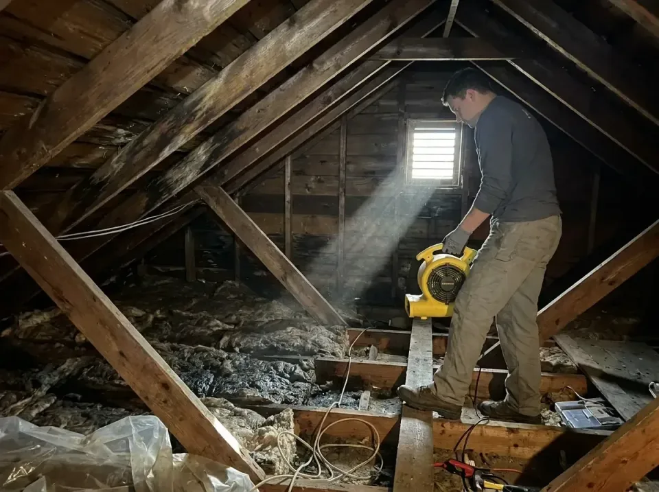 attic-water-damage-drying-proc-007 — frequently asked questions, Emergency Water Extraction & 24/7 Flood Response in Mount P…